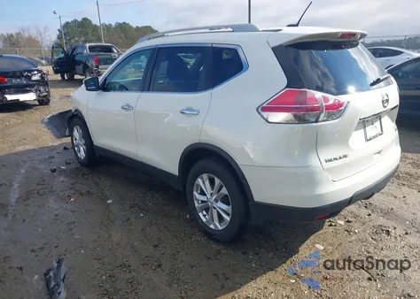 2016 Nissan Rogue Sv из США, поврежденный, VIN 5N1AT2MV4GC876734